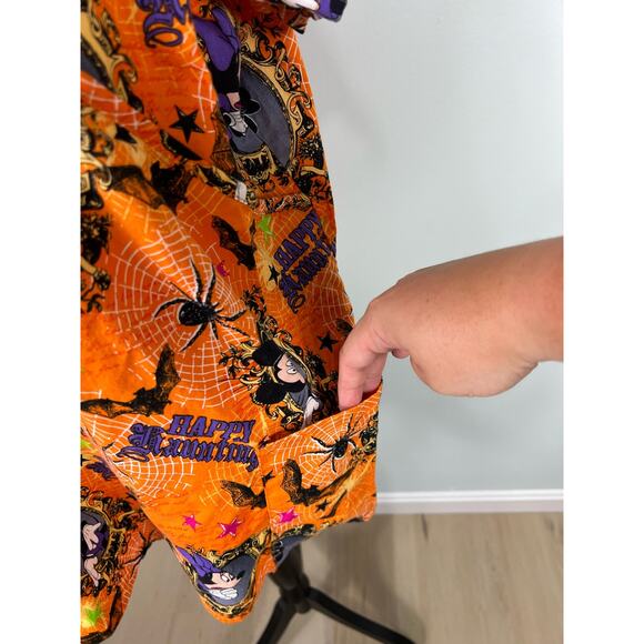 Disney Mickey Mouse Halloween Scrub Top - Picture 4 of 9